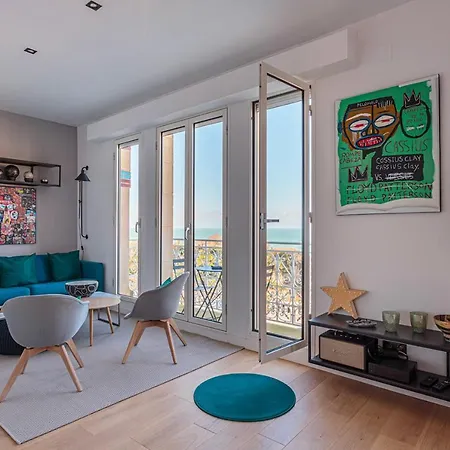 דירה Altaya With Balcony And Sea View In ביאריץ