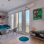 Apartamento Altaya With Balcony And Sea View In Biarriz